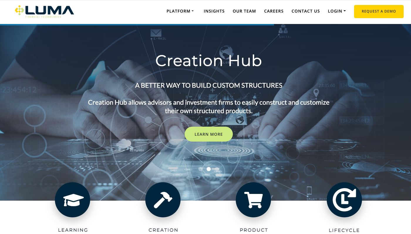 Luma Financial Technologies screenshot