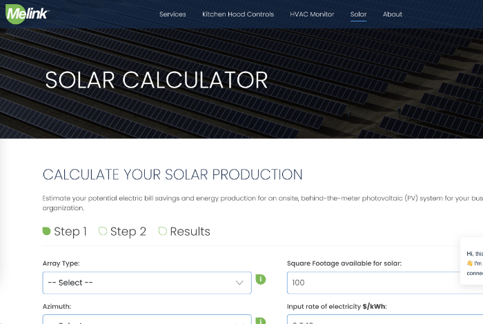 Melink Solar screenshot